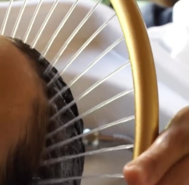 Aurore pratique massage crânien head spa relaxant Drôme