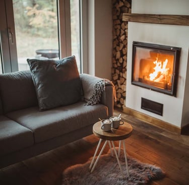 Cosy home - feuer als Element