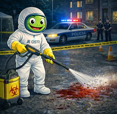 Odstranjevanje madežev iz kraja zločina