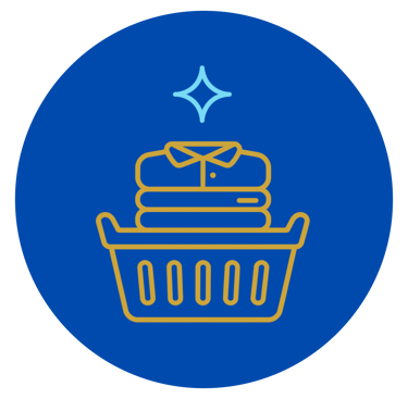 Lifestyle care icon representing daily support, home tasks, and routine assistance
