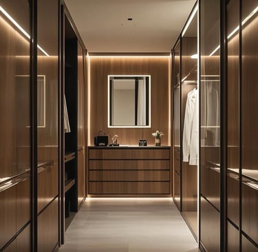 Ebony Frame closet systems