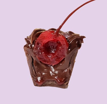 Bombom floresta negra doce fino