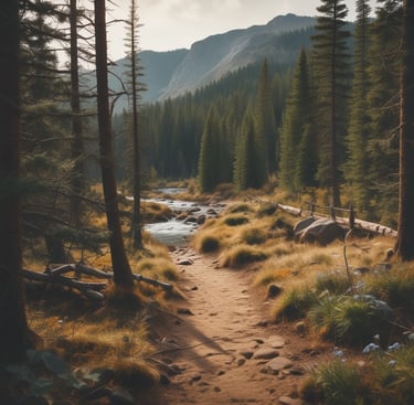 Path through forest symbolizing trauma healing and nervous system recovery