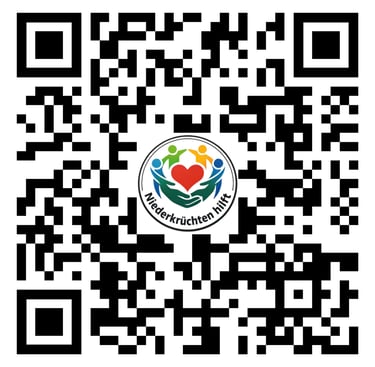 QR-Code für den Online-Mitgliedsantrag von Niederkrüchten hilft