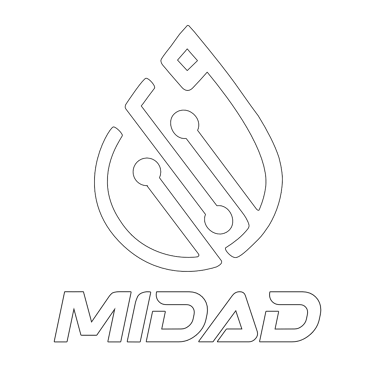 MIDAD Logo BW