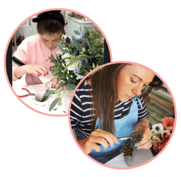 a photo of Jenny from Infinity Flowers