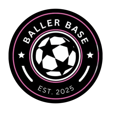 a baller is playing soccer in a ball