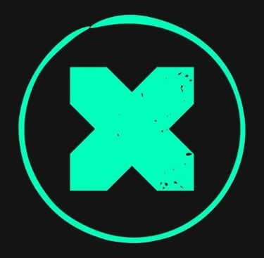 a green x symbol of a cross - country cross country cross country cross country cross