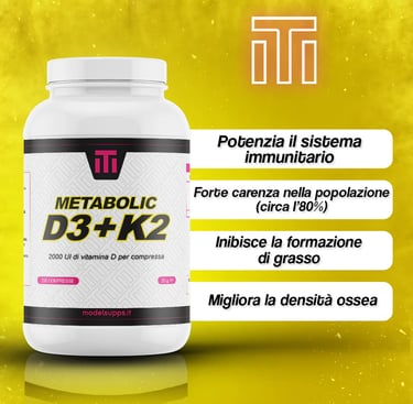 vitamina d3 + k2 integratore