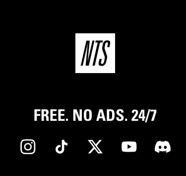NTS Logo and social icons