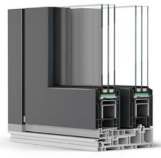 a series of three different types of industrial steel and glass
