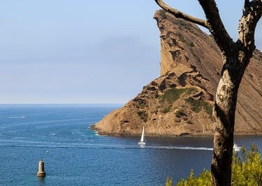 Falaise du Bec de l'Aigle à La Ciotat, Provence