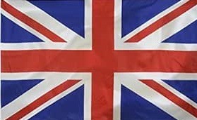 union jack peaceful leaves
