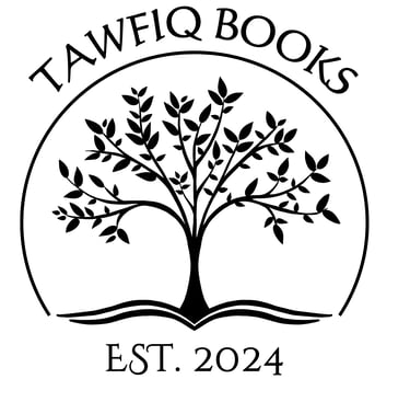 Tawfiq Books Tree logo white