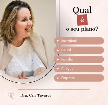 Planos do Clube da Saúde e Beleza da Dra. Cris Tavares