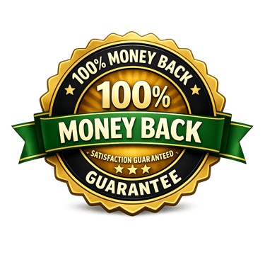 Money back guarantee badge