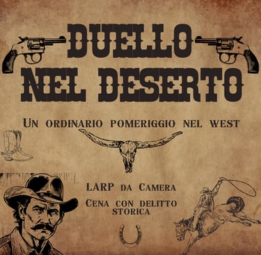 Locandina dell'evento "Duello nel Deserto"