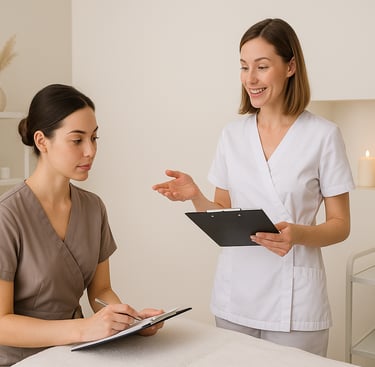 Formation Esthétique Six-Fours" ou "Vanilla Concept Académie"