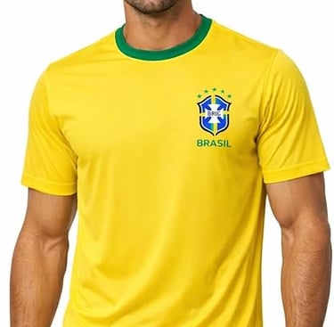 Camisa masculina seleção brasileira