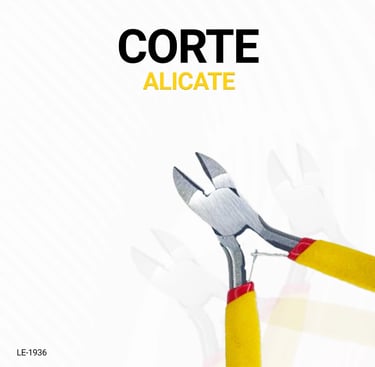 Kit Jogo de Alicates p/ Corte Eletrônico Artesanato & Bijuterias