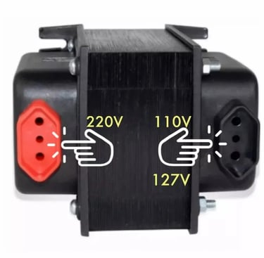Transformador 5000va 110-220 Ou 220-110 Conversor Bivolt 12000 Btus C/ N F