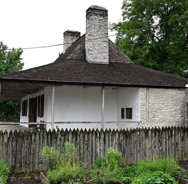 The Centre for French Colonial Life & the Bolduc House Museum in Ste Genevieve, MIssouri