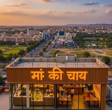 Raipur chai franchise city landscape Chhattisgarh entrepreneurial opportunity