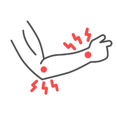 Elbow and wrist pain