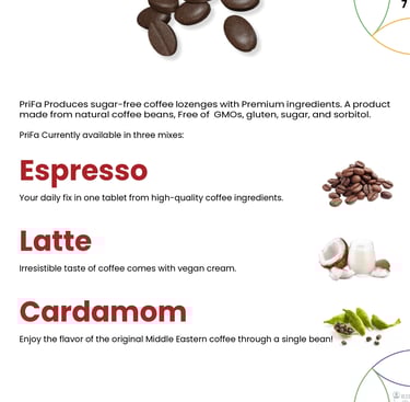 a coffee beane with coffee beans and coffee beans