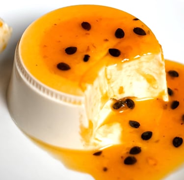 moussse de maracuya fruta de la pasion