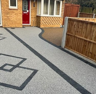 Resin Drive in Bedford by PC Drivestyle Ltd