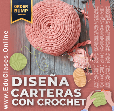 Diseña Carteras Con Crochet
