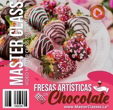 Curso de Fresas Artísticas con Chocolate