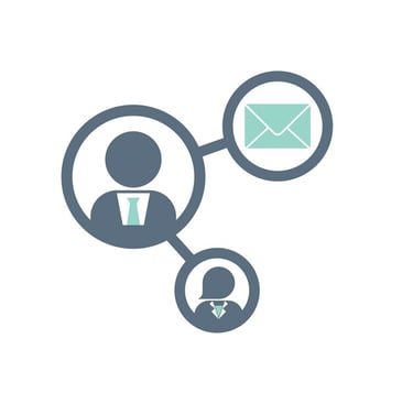 a person with a mailbox and a mailbox