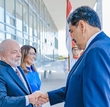 Lula da Silva e Maduro