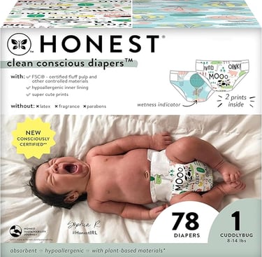 The Honest Company Clean Conscious Diapers – Best Eco-Friendly