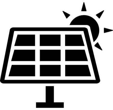 icone de Energía 100% Solar 