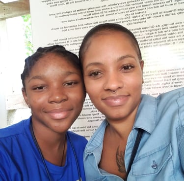 My daughter and I