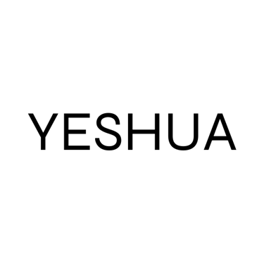 The Hebrew name Yeshua written in a bold black sans-serif font against a solid white background.