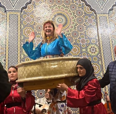 US Morocco Tours celebrate a special guests wedding anniversary