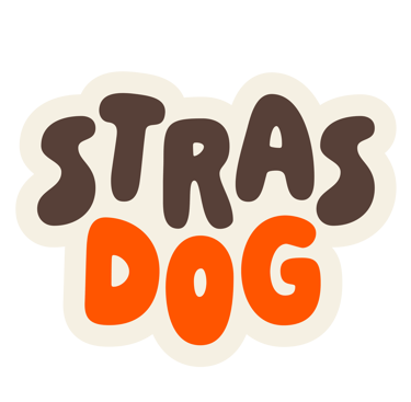 logo strasdog dogfriendly à strasbourg