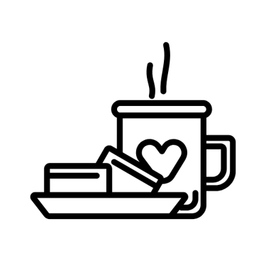 free flow of coffee and snacks in a co-working space in KL