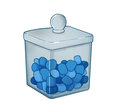 Eden the game of life Celestial extension Blue jar