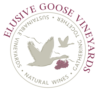 Elusive Goose Vineyards Logo Emblem