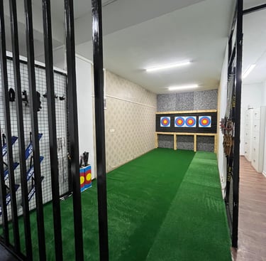 Yeni başlayan okçuluk alanımız