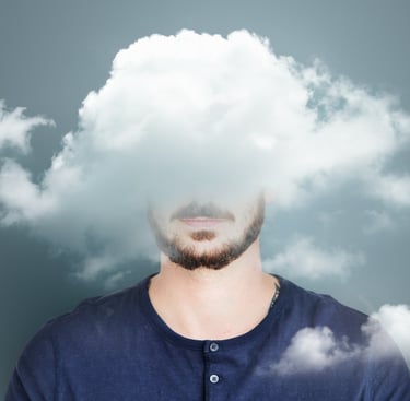 image symbolique d'un état inattentif 