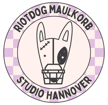 Riotdog Maulkorb Studio Hannover - Logo