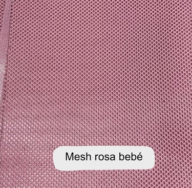 mesh rosa bebé en sen studio