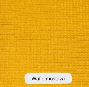wafle mostaza para personalizar tu neceser en sen studio