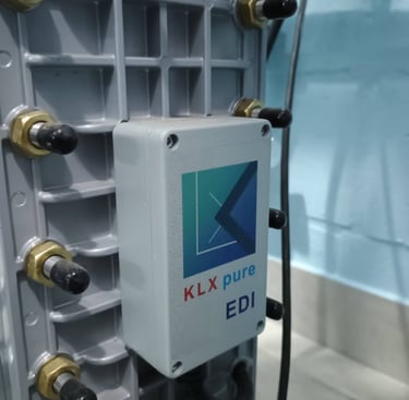 EDI: tecnología que produce agua ultrapura, sin químicos y lista para laboratorios.